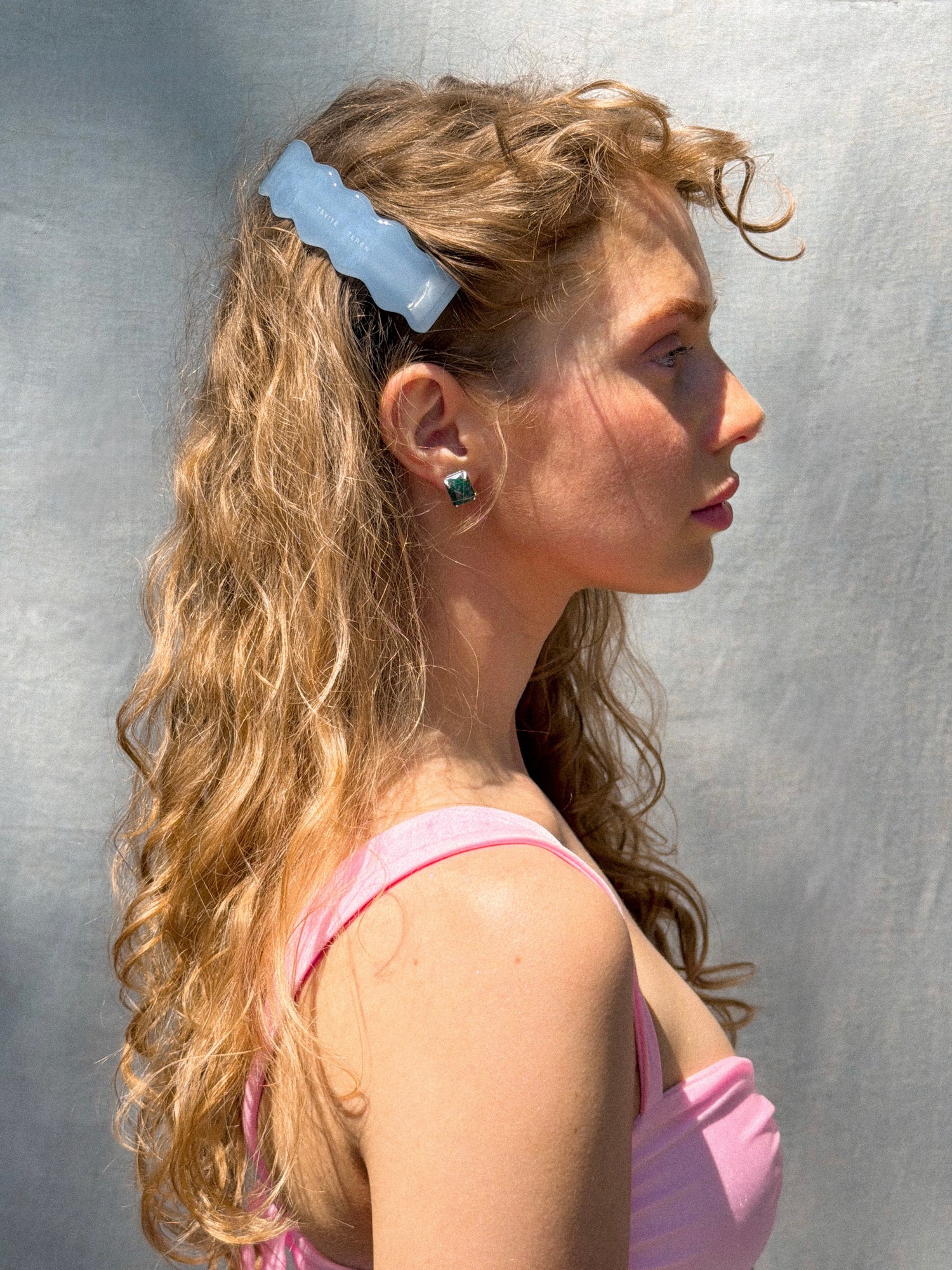 FLURRY hair clip in lake color