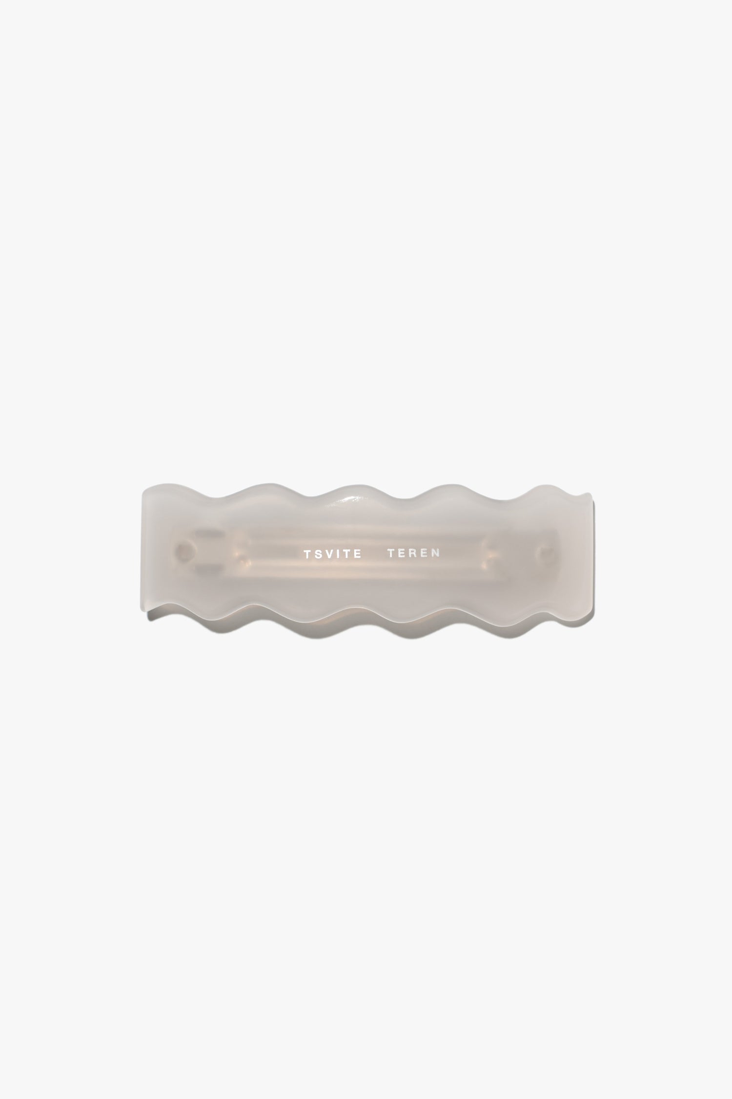 FLURRY hair clip in fog color