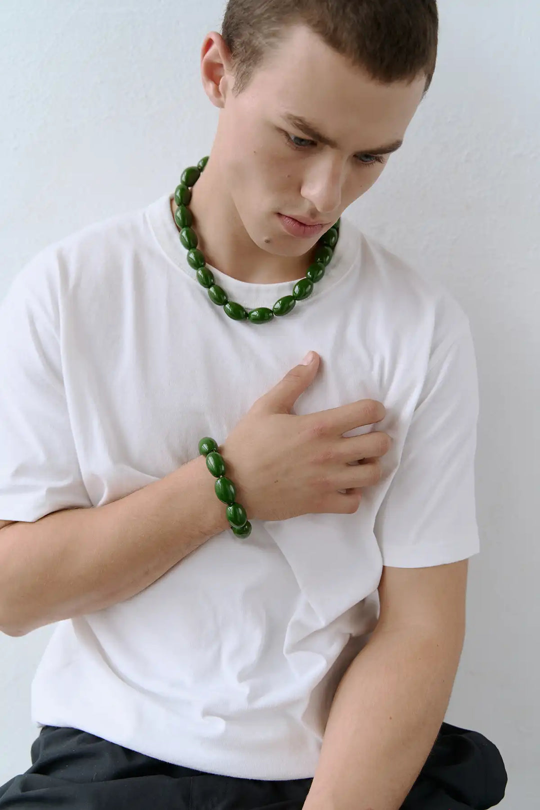 Resort Bracelet. Dark Green