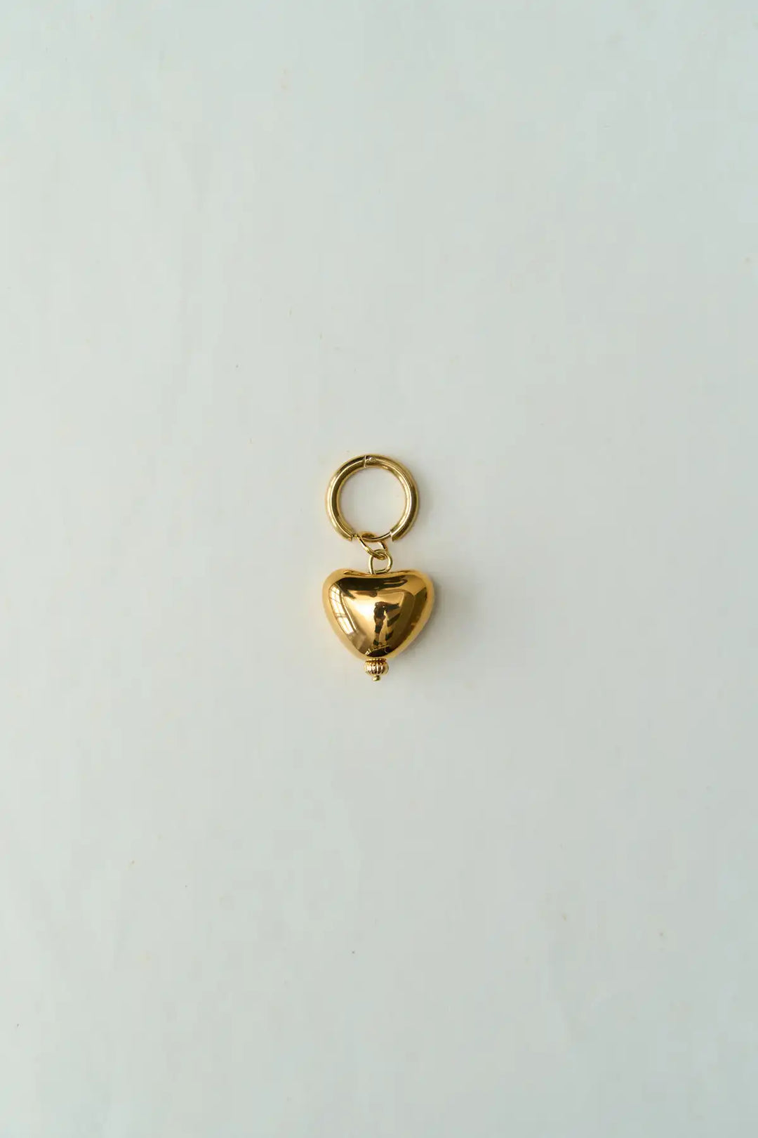 Skarb Gold-Coated Heart Single Earring