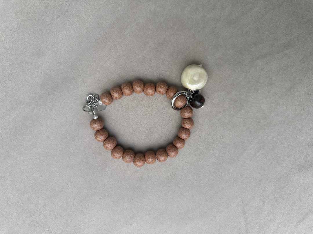 BOSI 2 anklet with pendant