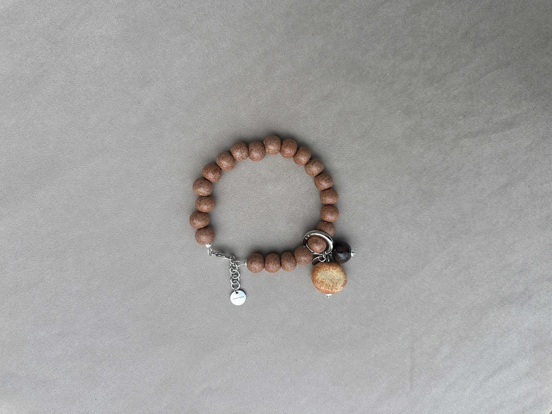 BOSI 5 anklet with pendant
