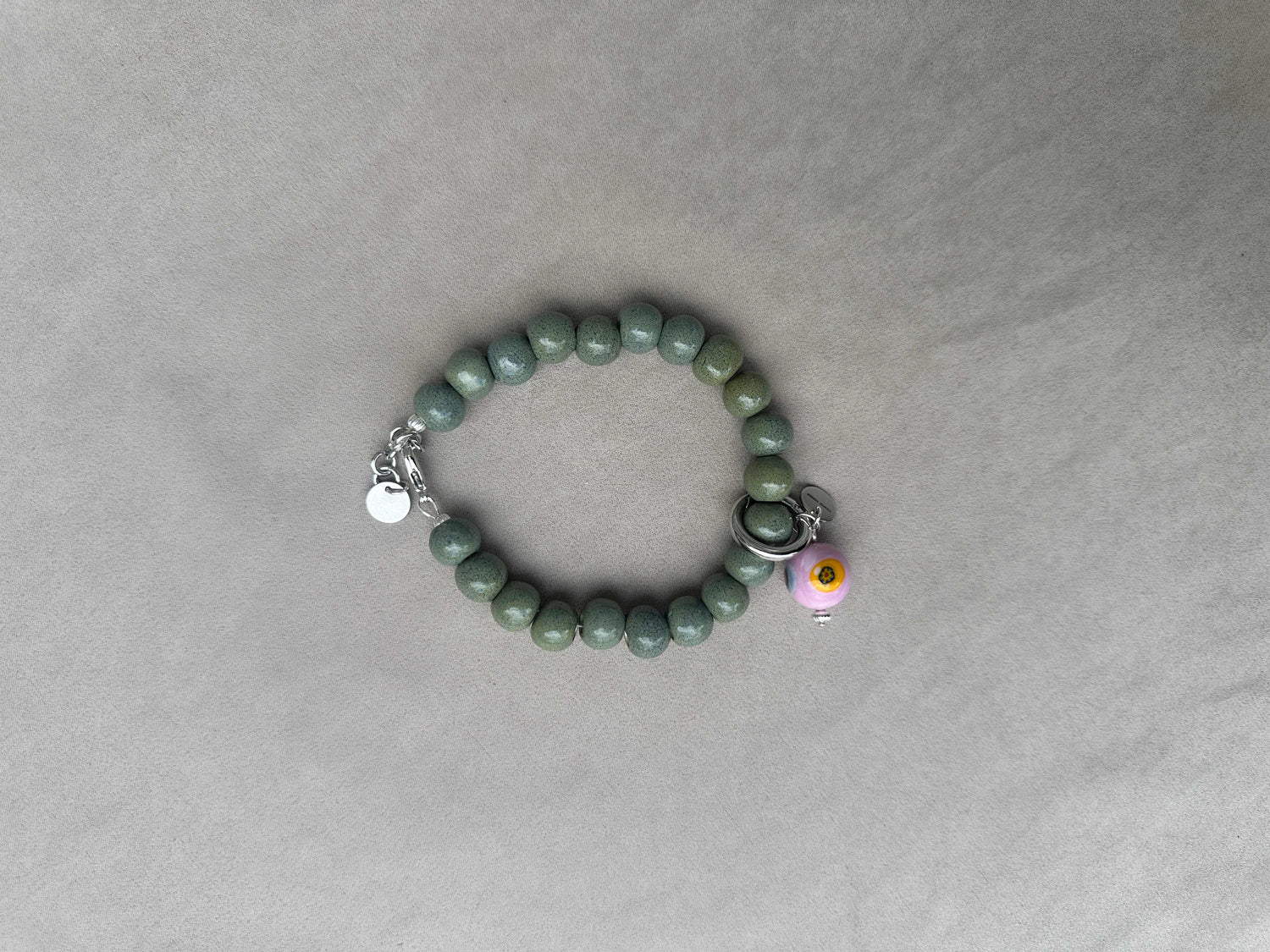 BOSI 11 anklet with pendant