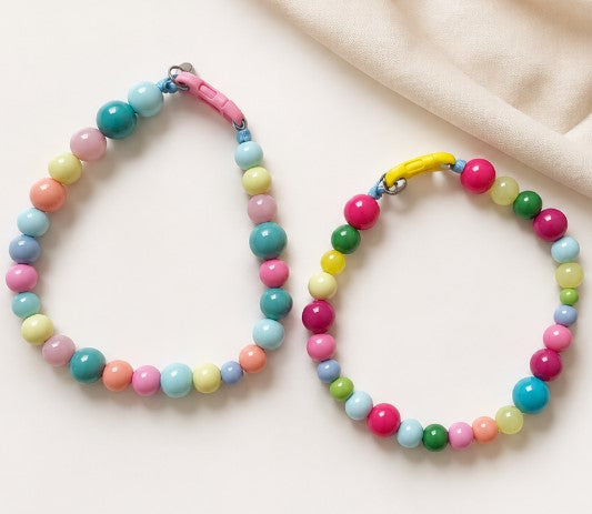 FIZZY couloured dog necklace