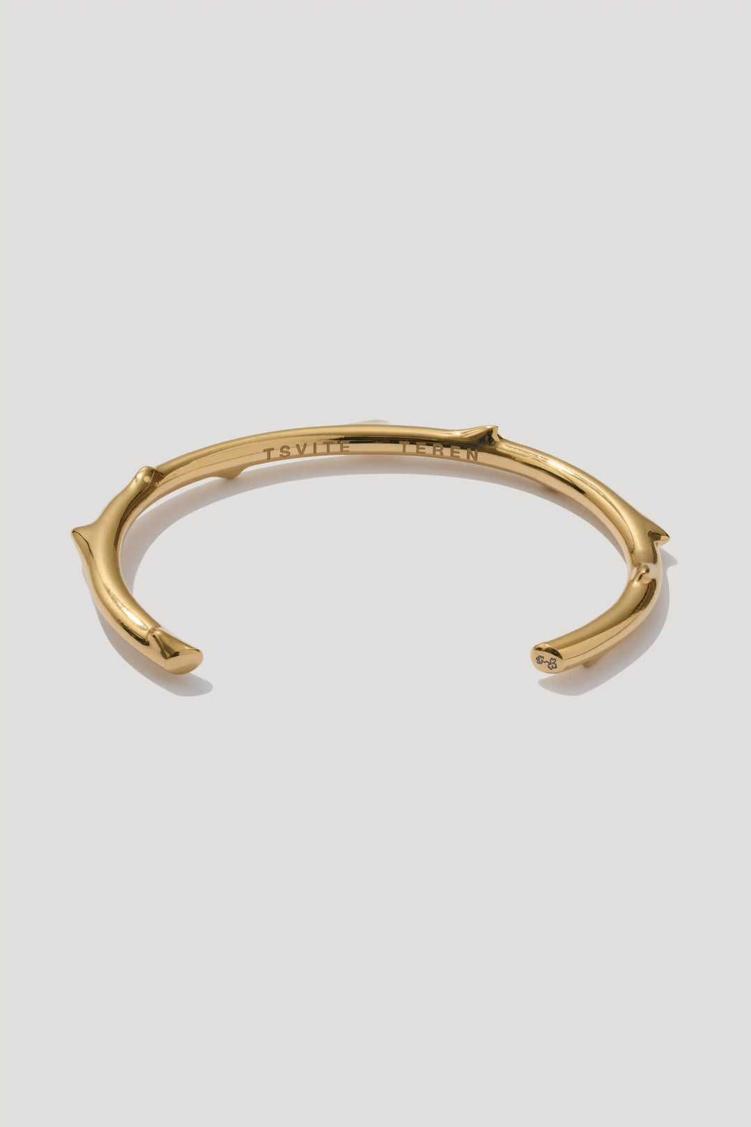 THORNS gold-plated bracelet-cuff