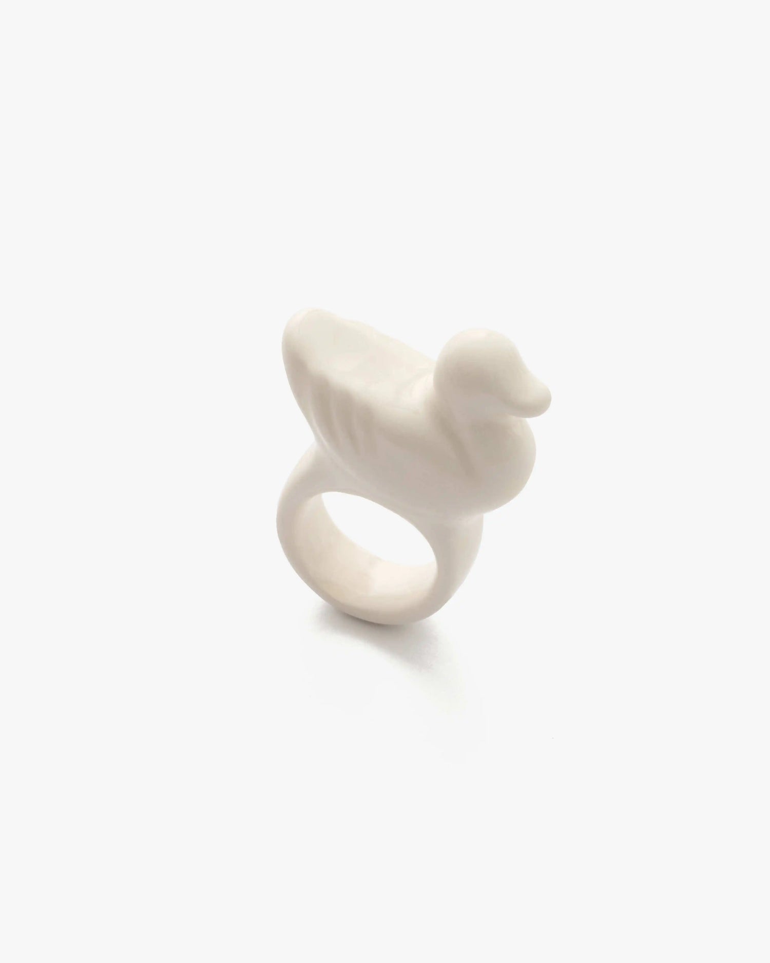 Liuli Duck-Shaped Ring