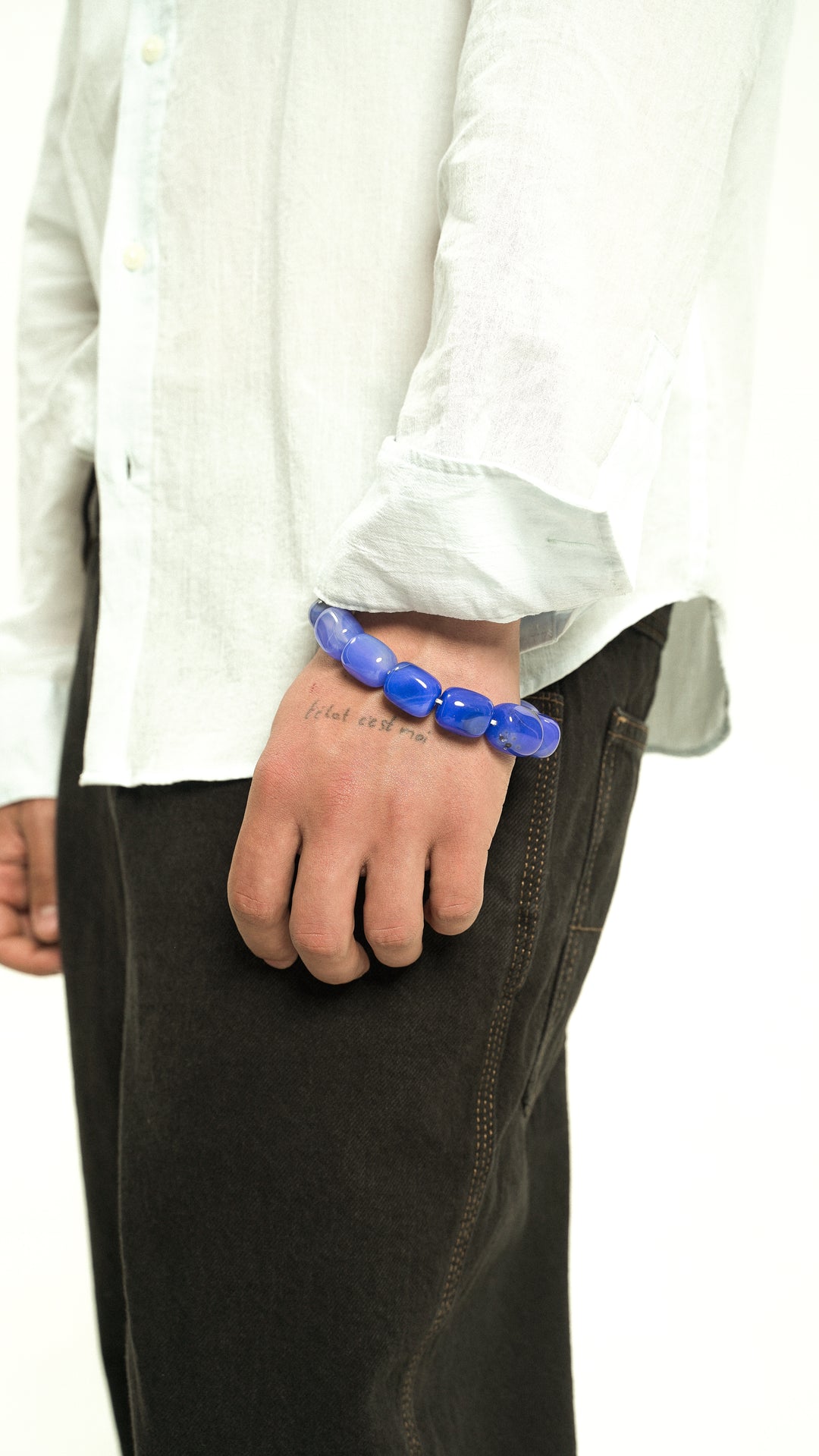 JOLLITY bracelet in natural agate