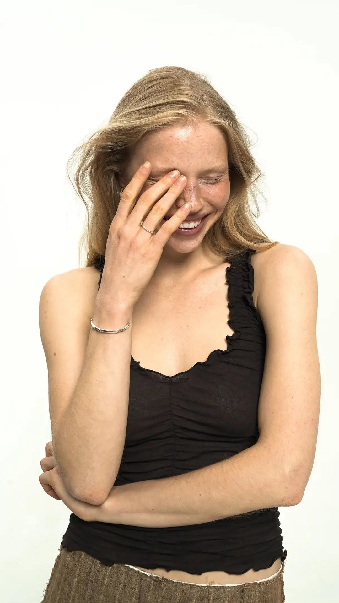 Браслет-каф THORNS у сріблі