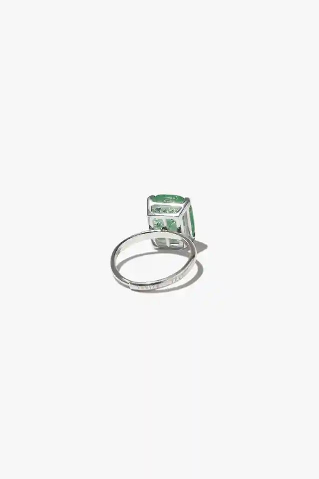 BELLE ring in green color