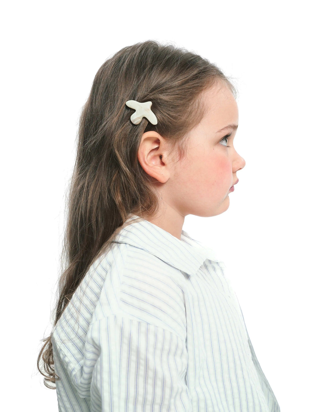 PALOMA small hair clip in marble color