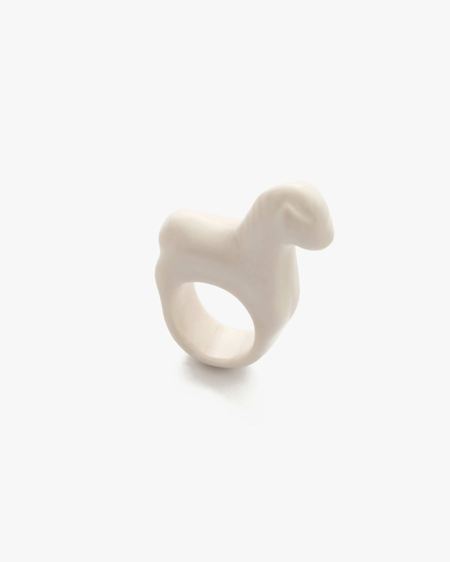 Liuli Horse-Shaped Ring