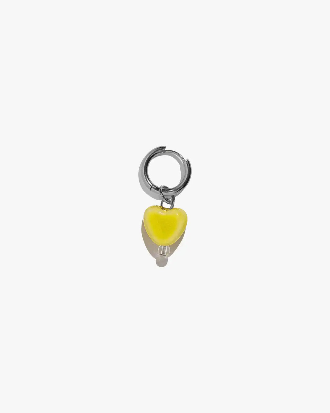 Freedom Single Earring in Yellow Heart Shape