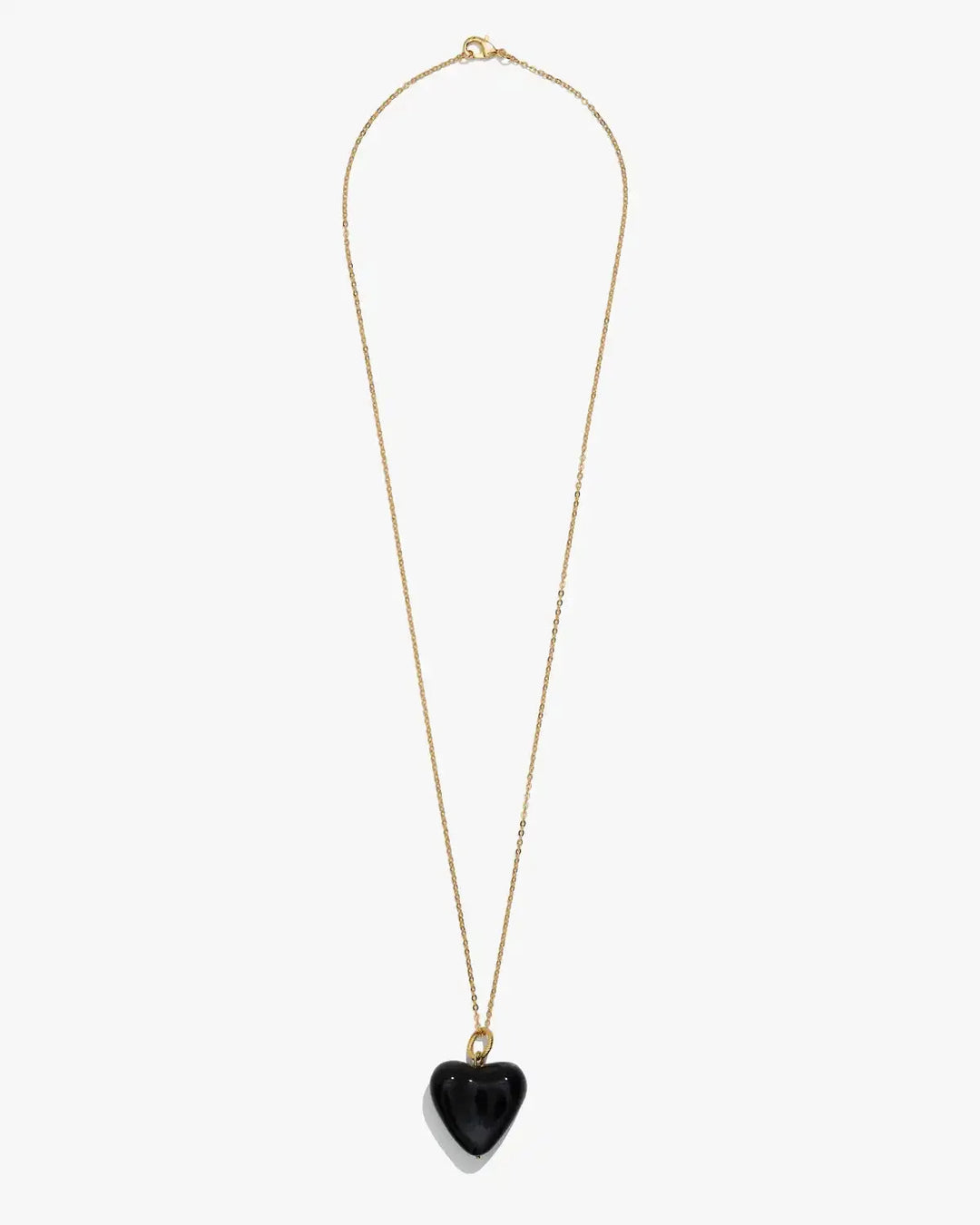 Aura Black Heart Pendant