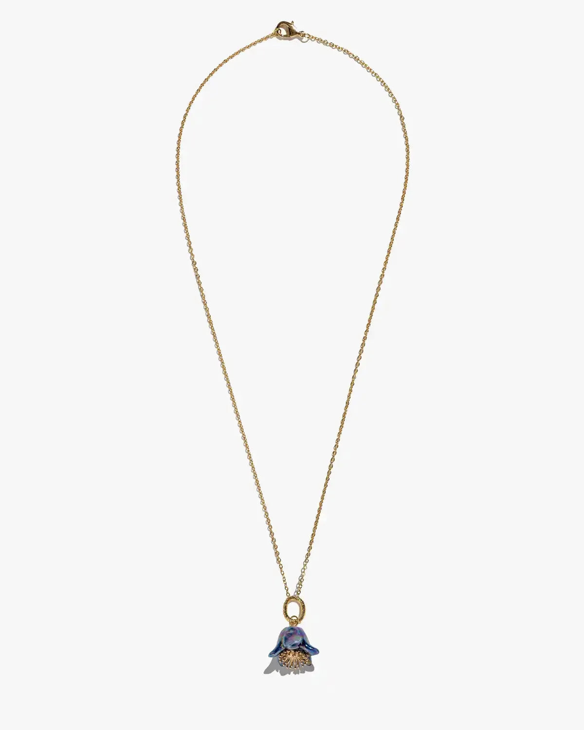 Polysk Small Blue Bellflower Pendant