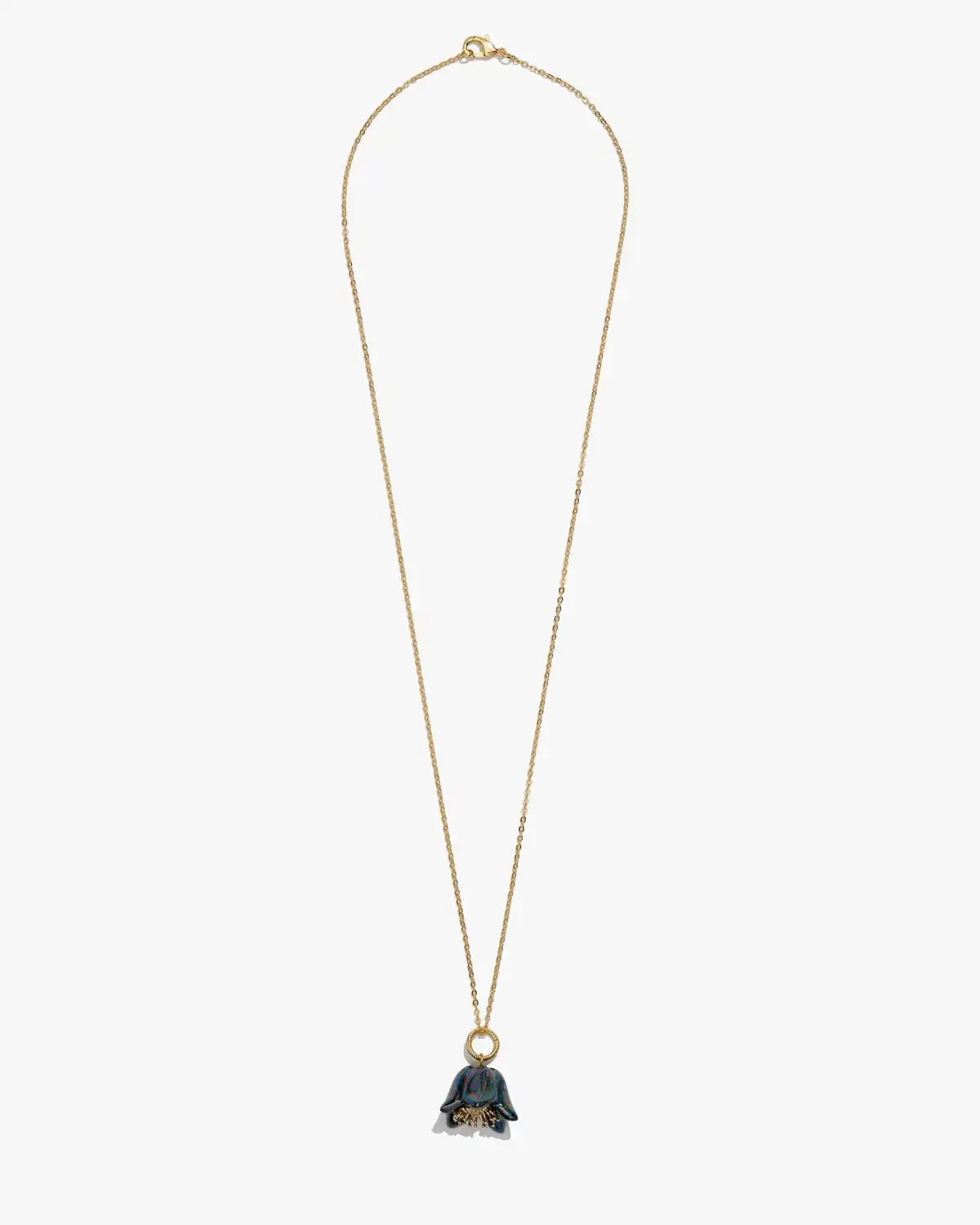 Polysk Bellflower Black Pendant