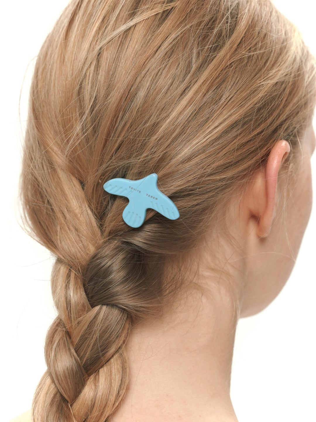 PALOMA small hair clip in sky blue color