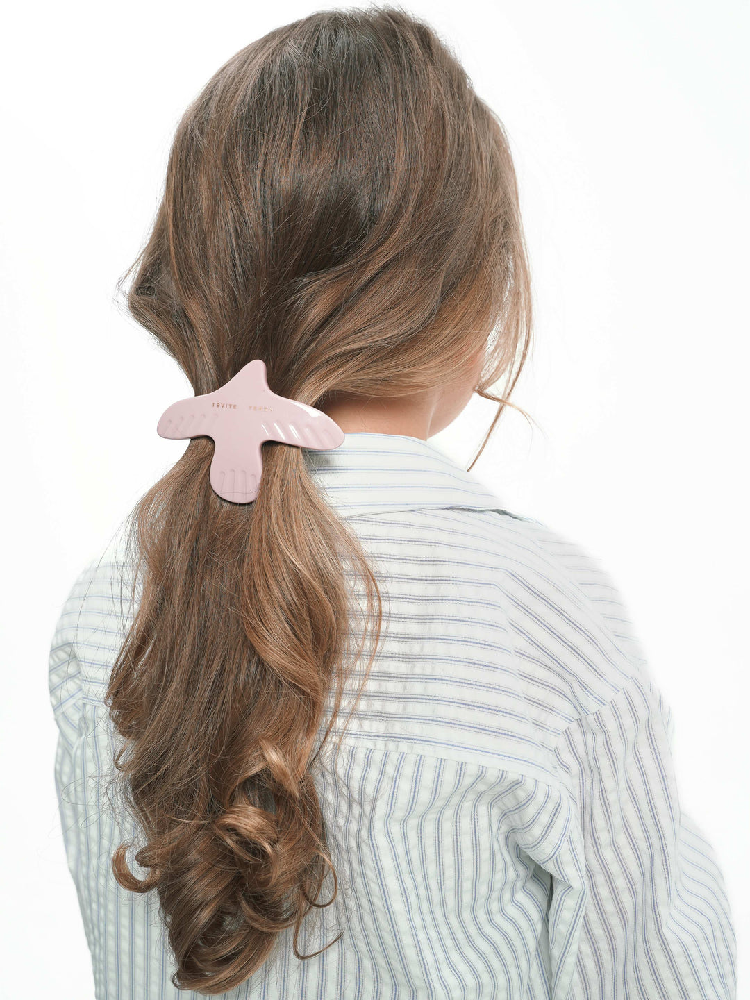 Шпилька PALOMA велика у кольорі pale rose