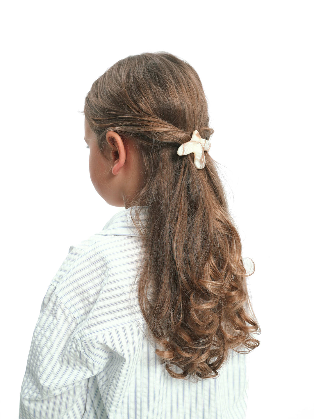 PALOMA medium hair clip in marble color