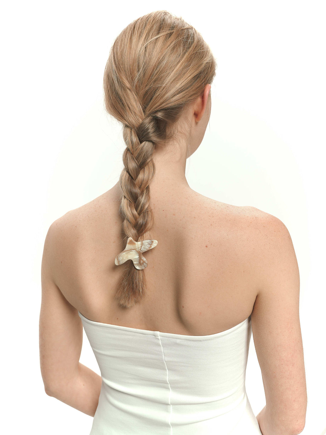 PALOMA medium hair clip in marble color