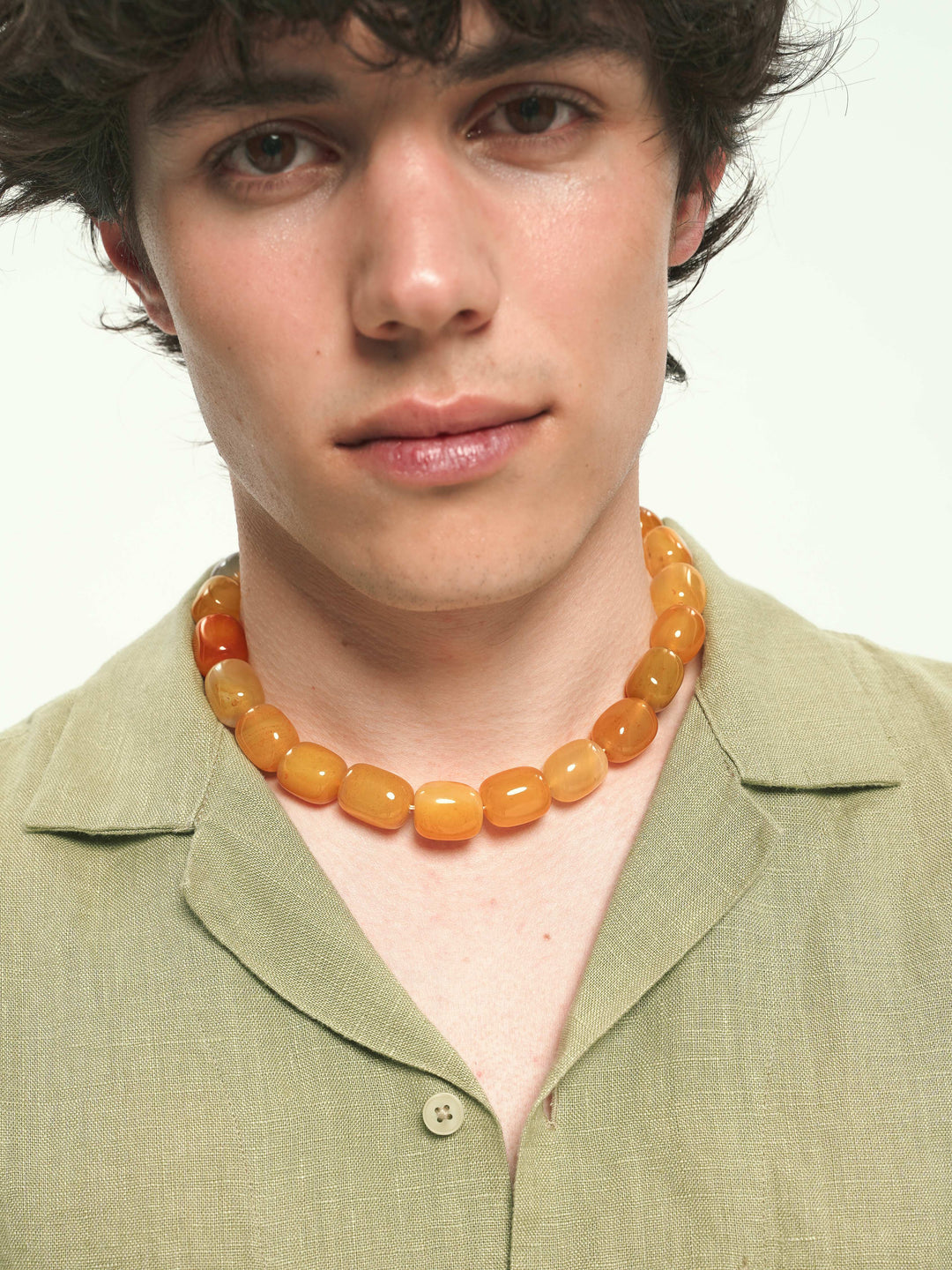 Кольє DELIGHT з натурального агата