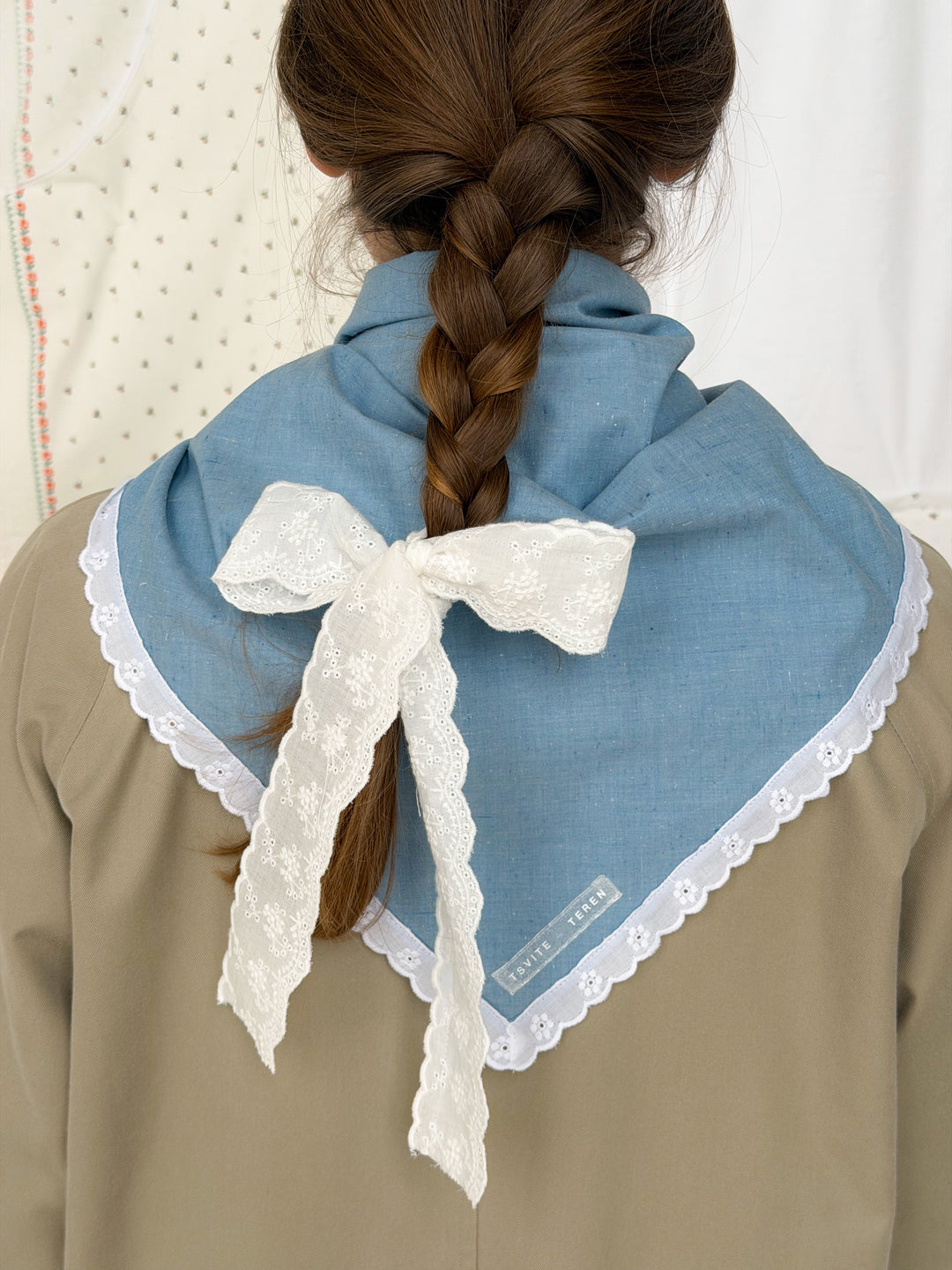 LOLIА blue headscarf