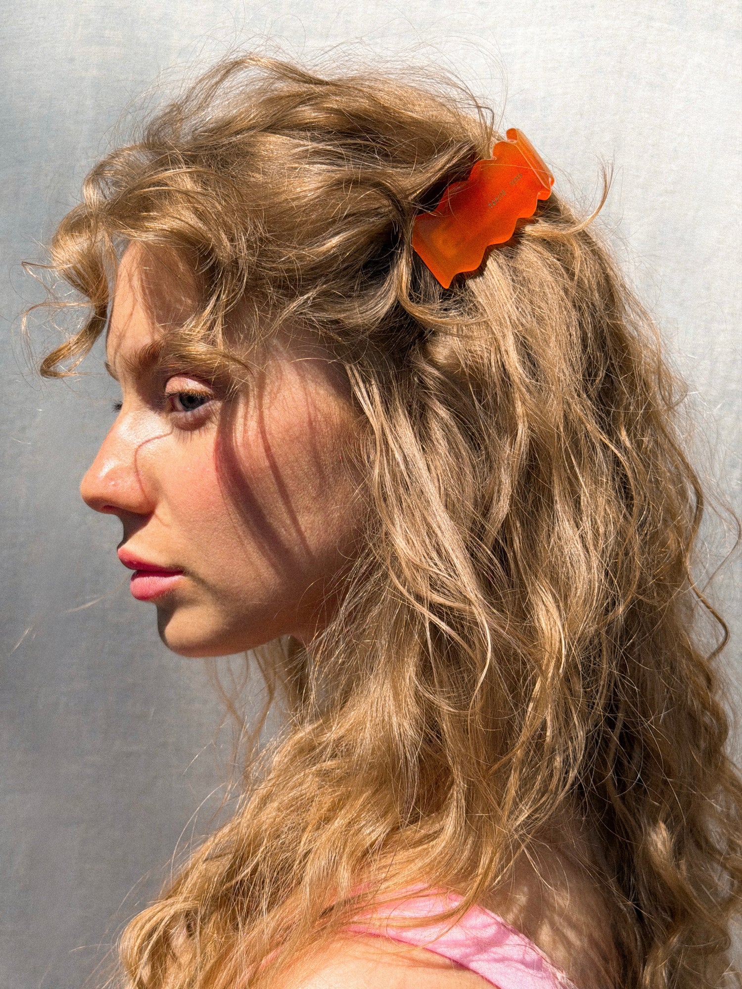 FLURRY hair clip in sunset color