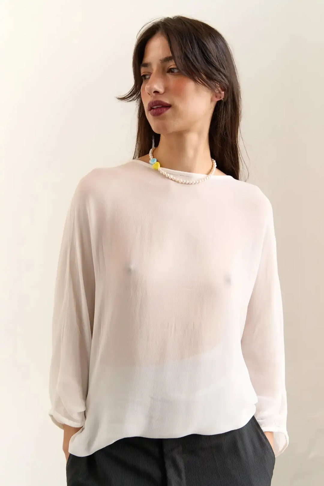 Кольє FREEDOM з жовтим та блакитним серцем