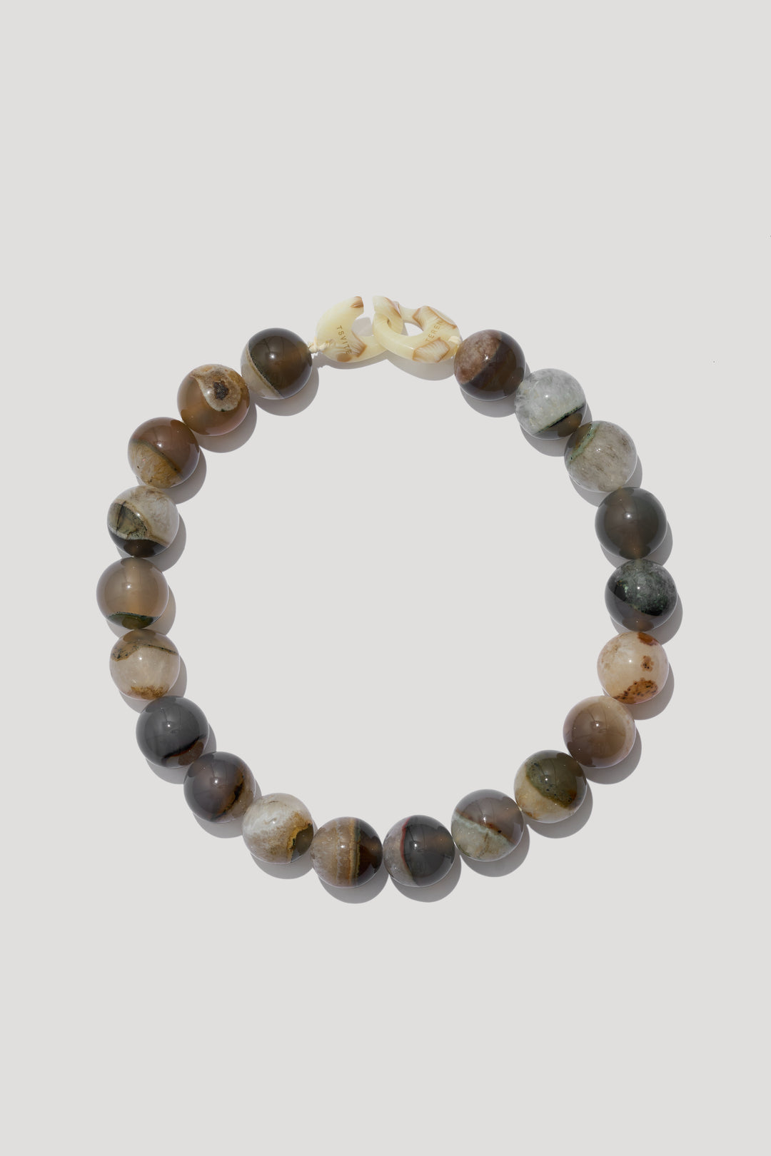 HARMONY necklace in natural agate