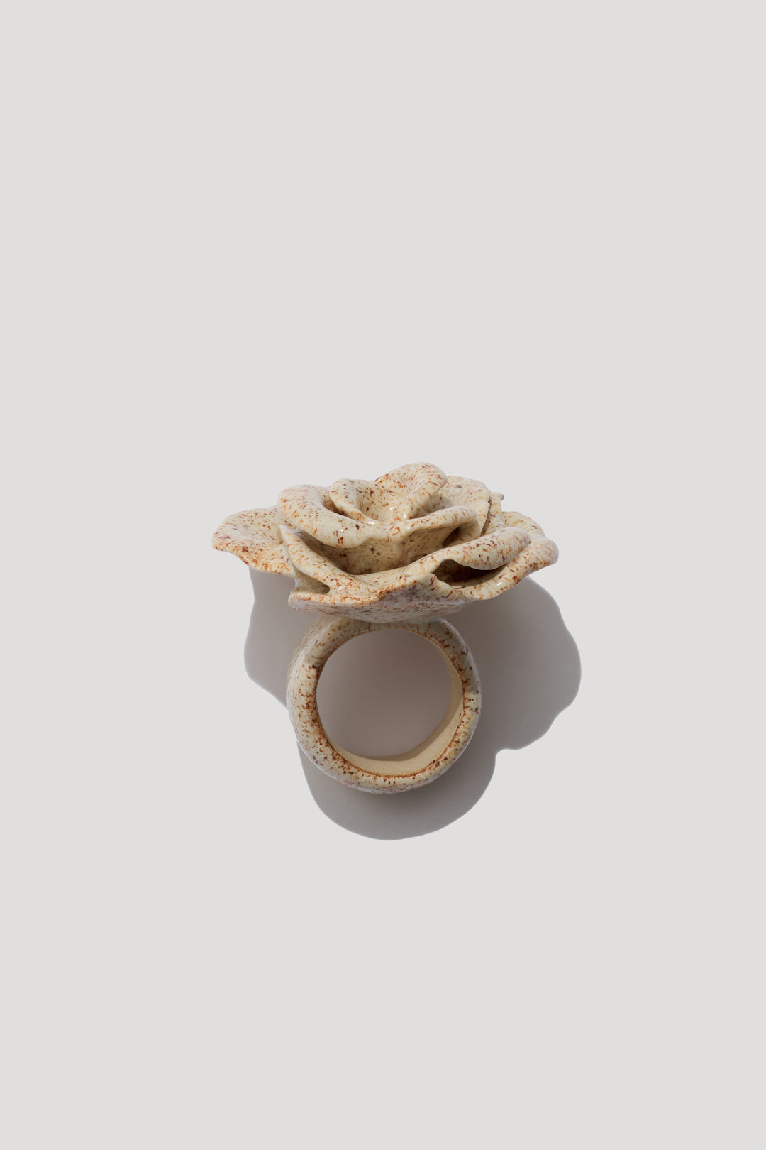 MICHELLE ring in eggshell color